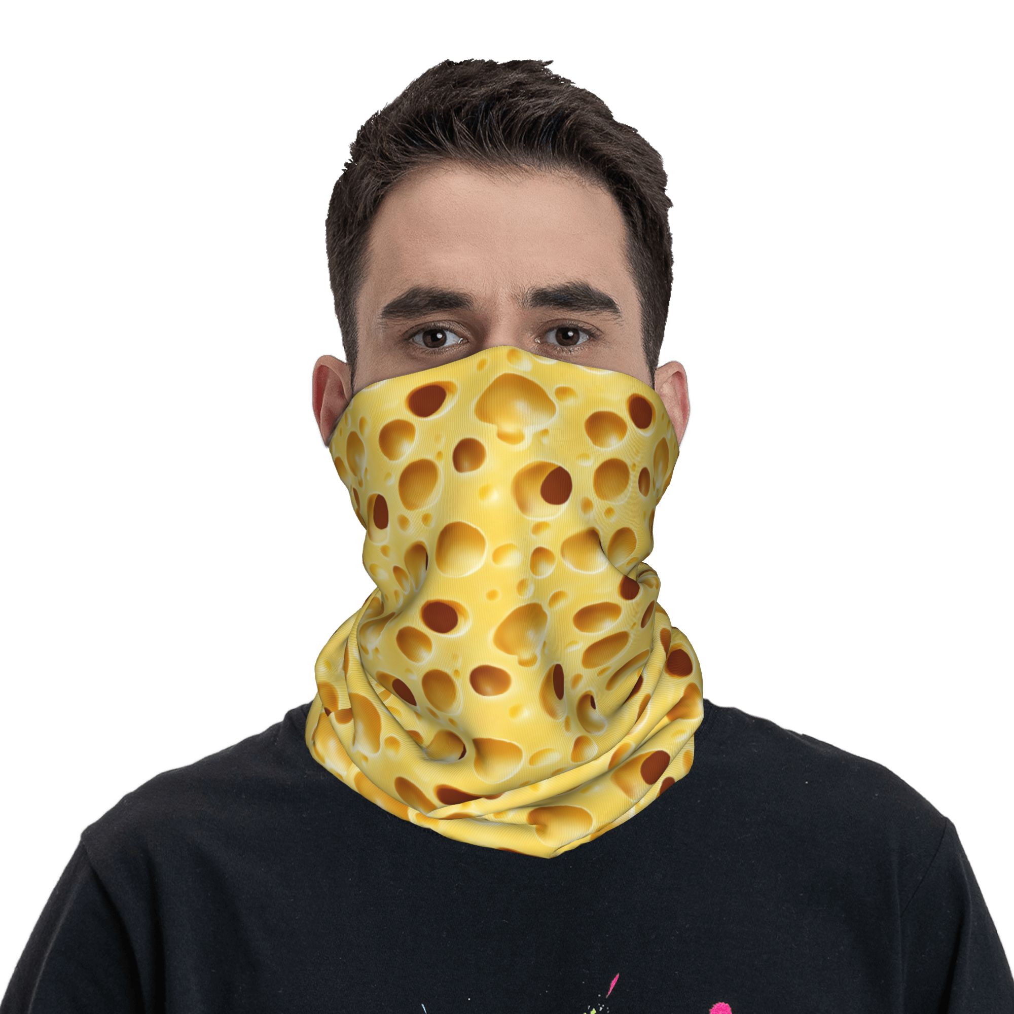Cheese Bandana Neck Gaiter Pri - đánh giá và giá Neck Warmer Balaclava