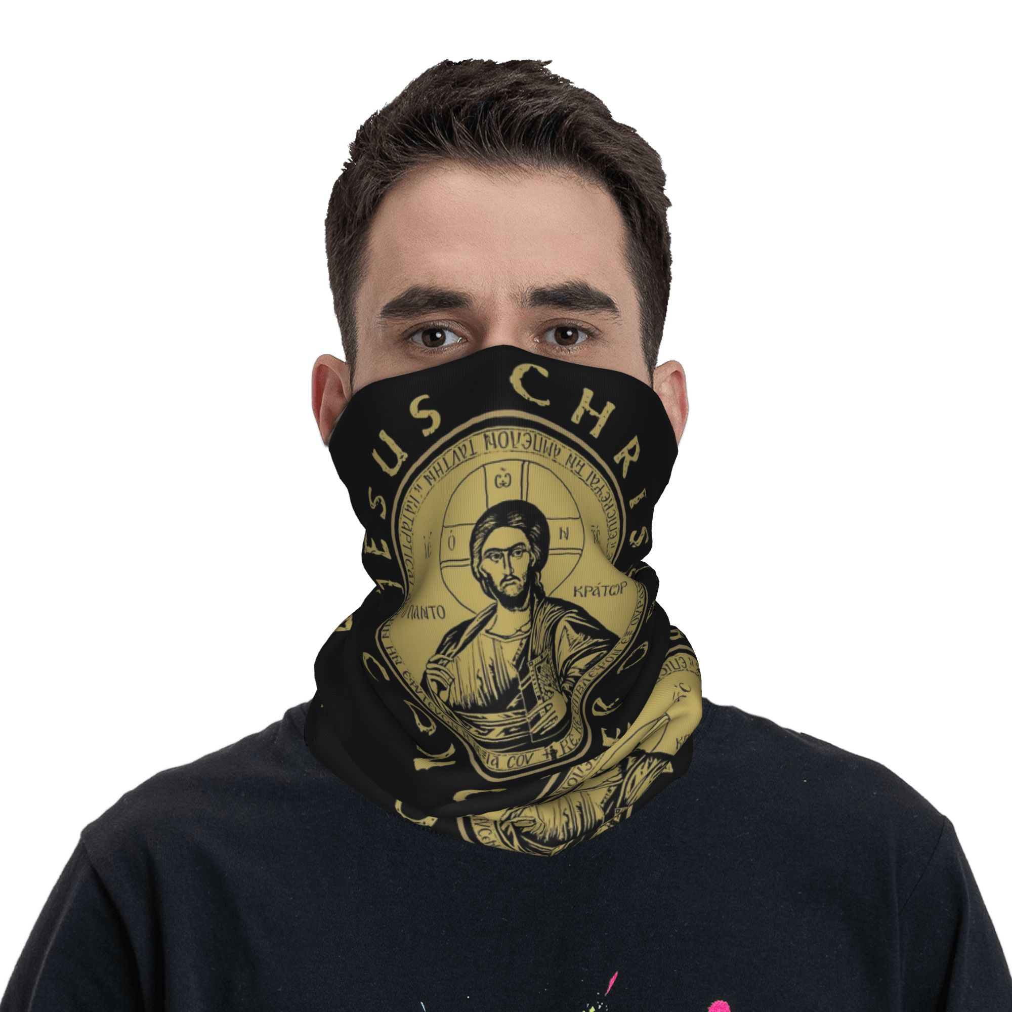 Jesus Christ Orthodox Bandana  - đánh giá và giá Neck Warmer Balaclava