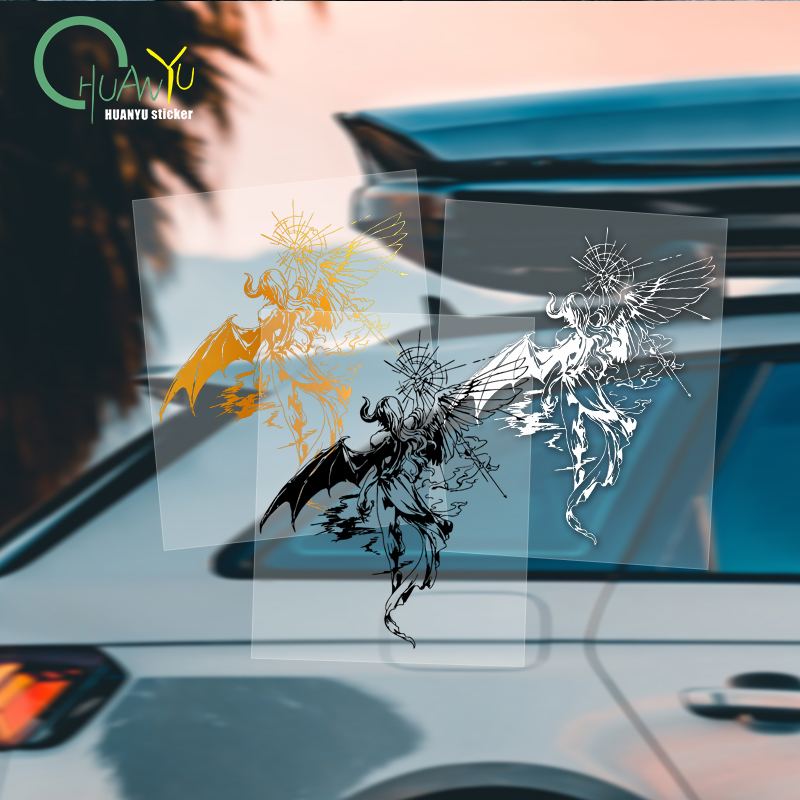 Demon Bat Wing Car Sticker, Da - đánh giá và giá Motorcycle Gear Up