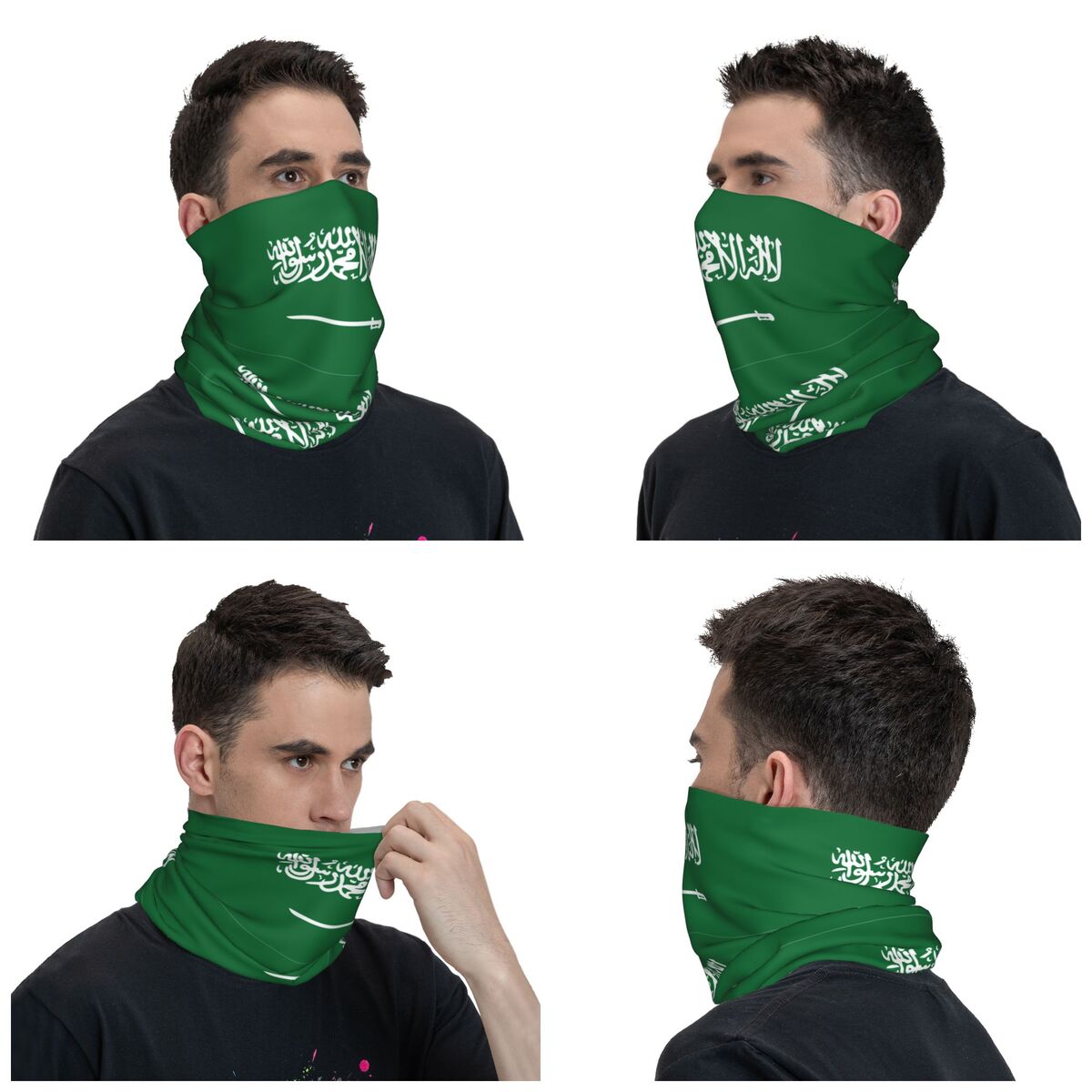 Saudi Arabia Flag Bandana Neck - đánh giá và giá Neck Warmer Balaclava