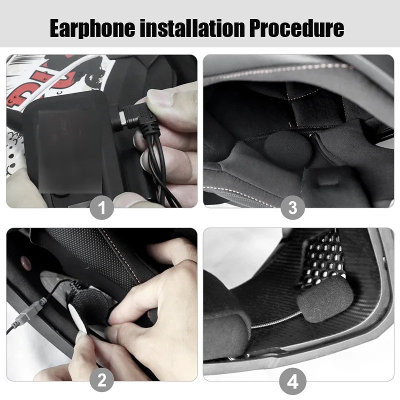 EJEAS V4 PLUS TYPE-C Microphon - đánh giá và giá Intercom Headset Helmet