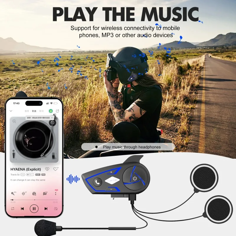 Houtonsen S3 Helmet Intercom H - đánh giá và giá Intercom Headset Helmet