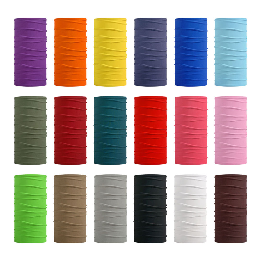 Seamless Solid Color Bandanas  - đánh giá và giá Neck Warmer Balaclava