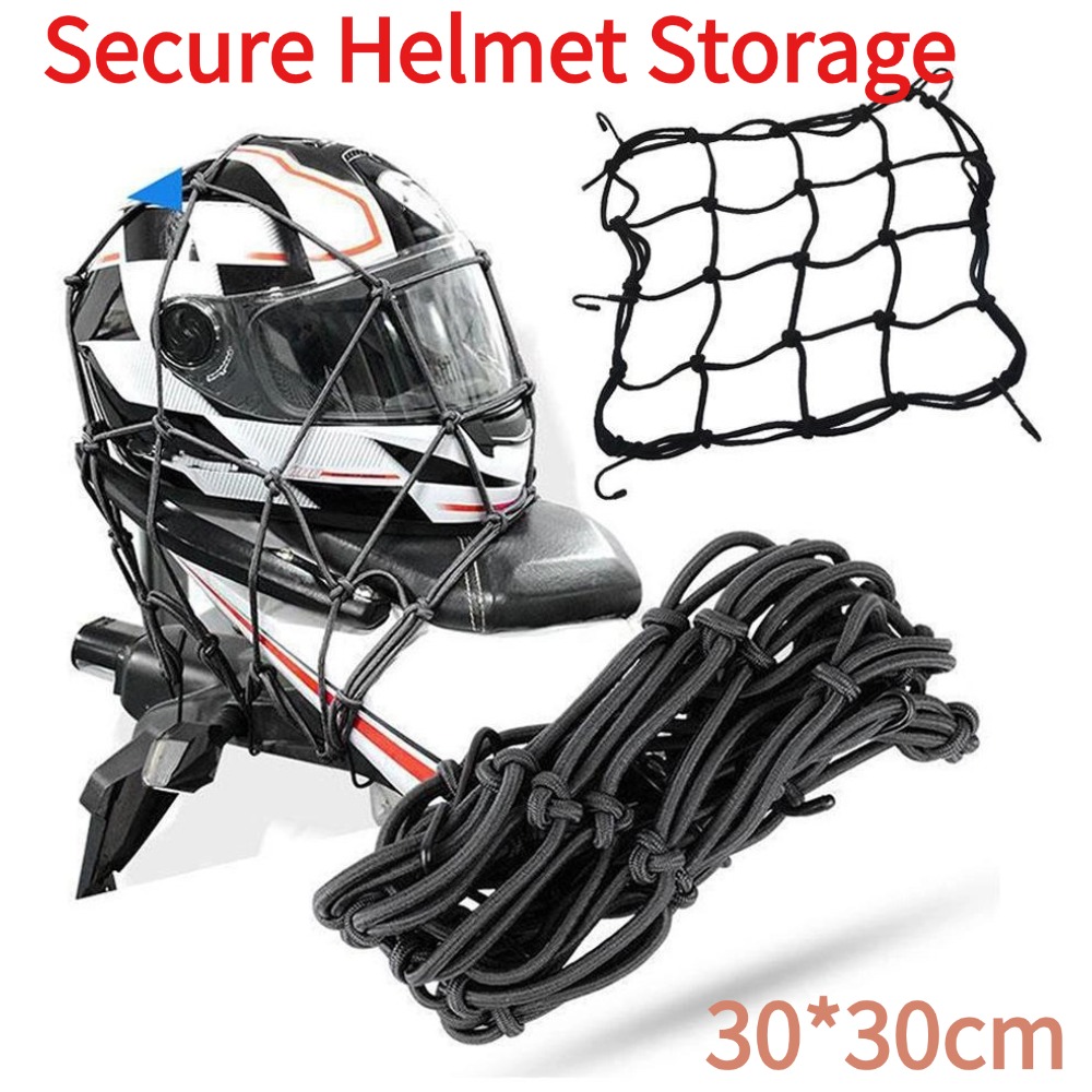 Universal Motorcycle Cargo Net - đánh giá và giá Motorcycle Gear Wall Mount