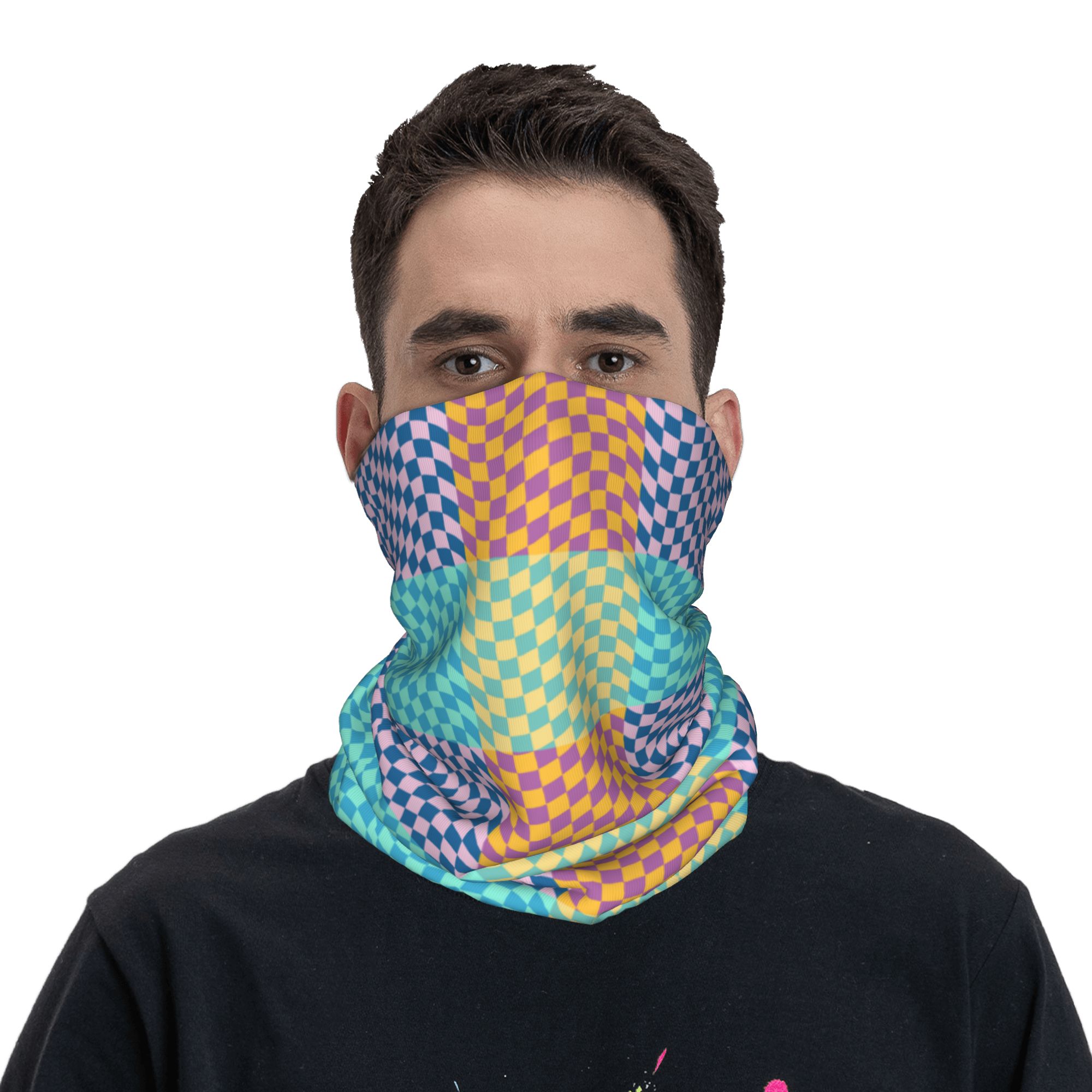 Custom Colored Checkered Banda - đánh giá và giá Neck Warmer Balaclava