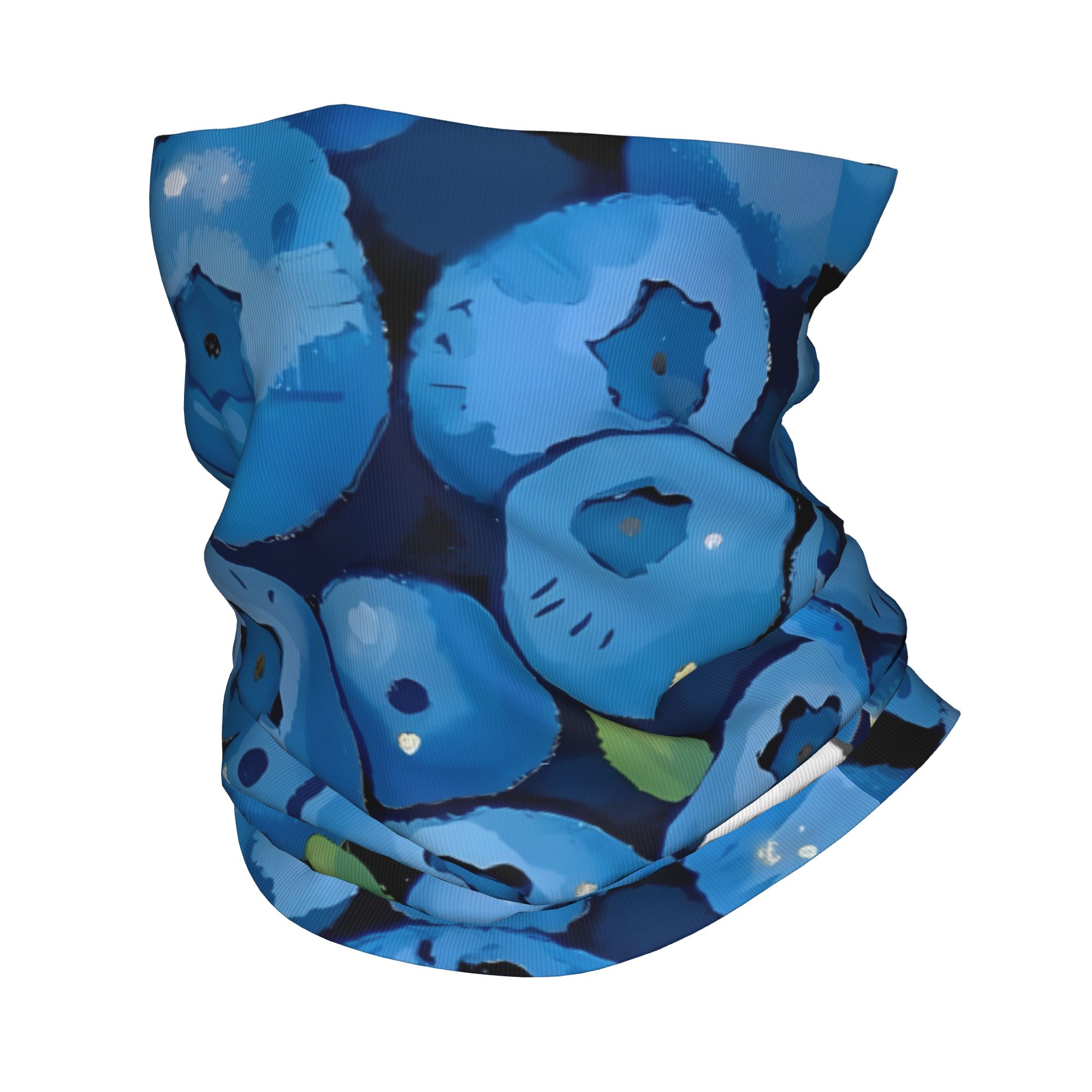 Fruit Print blueberry with whi - đánh giá và giá Neck Warmer Balaclava